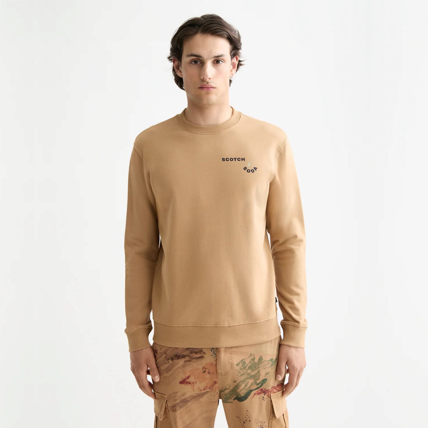 SCOTCH&SODA Camisola com estampa de arte