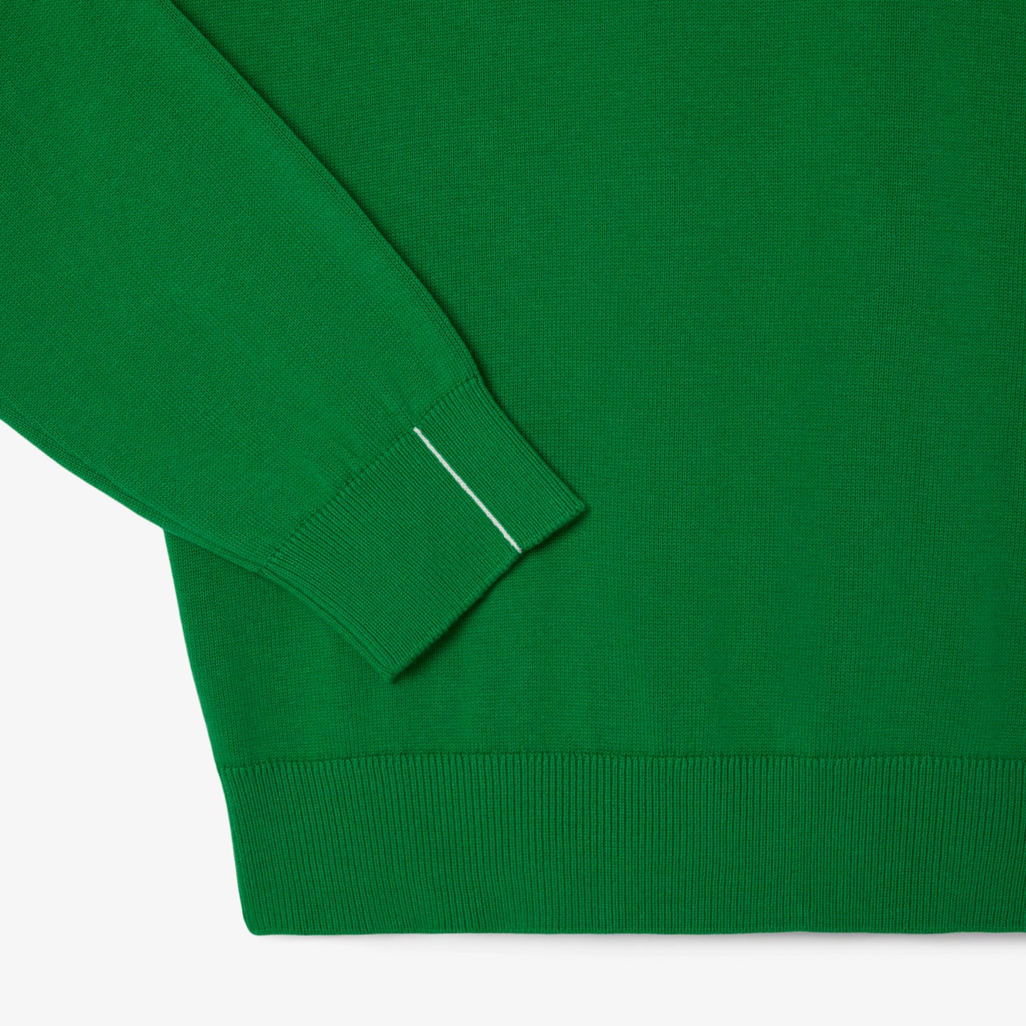 LACOSTE Camisola de algodão e malha de cabo - CARISMAstore
