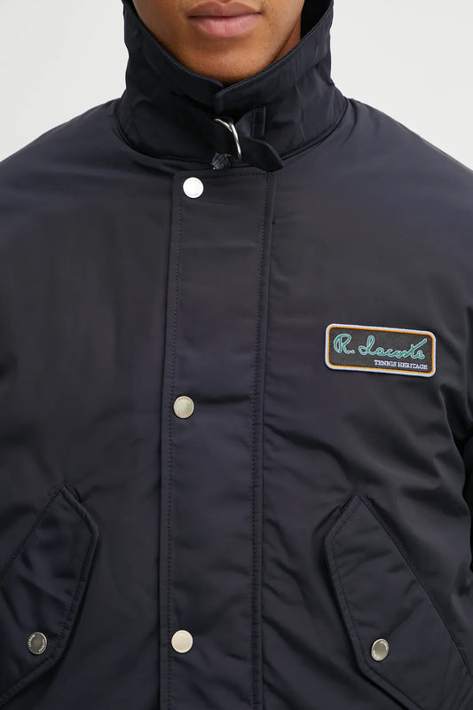 LACOSTE Blusão de aviador impermeável com emblema - CARISMAstore