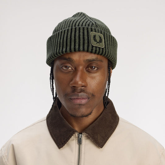 FRED PERRY Gorro canelado em algodão - CARISMAstore