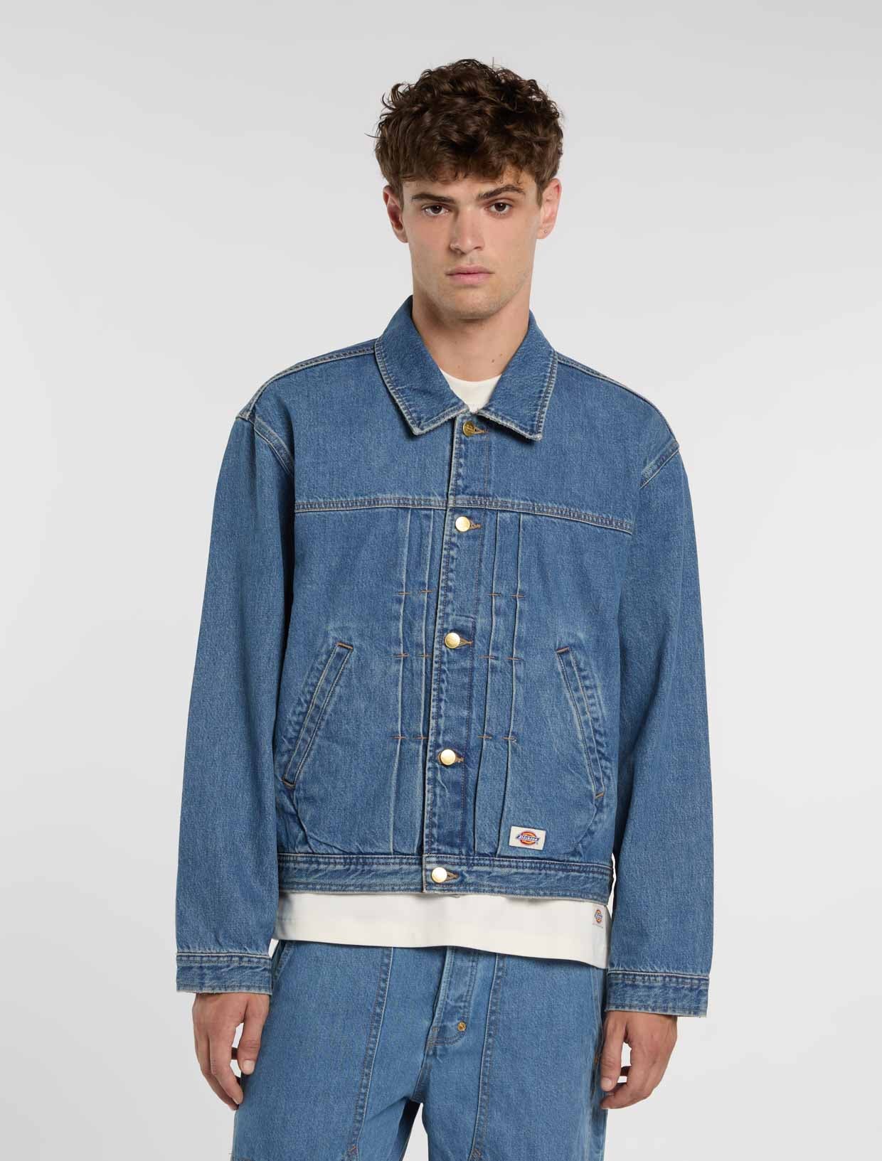 DICKIES Casaco de ganga com pregas