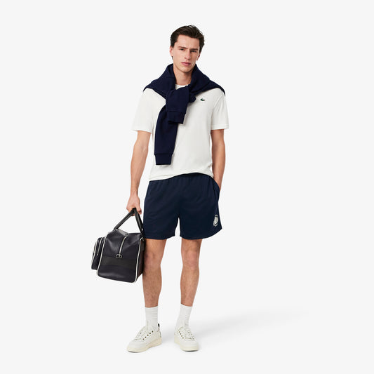 LACOSTE Calções de rede gráfica - CARISMAstore