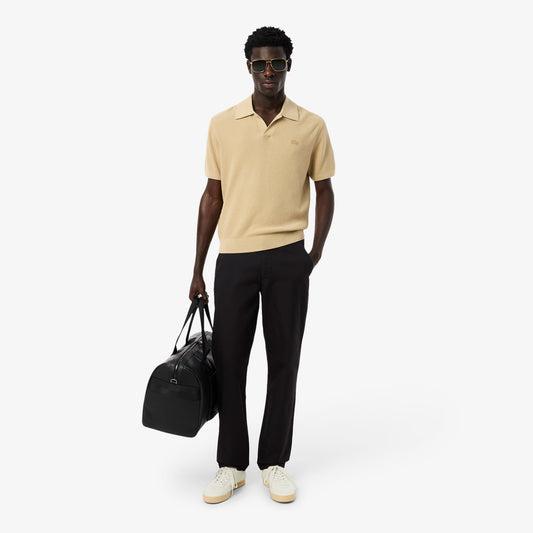 LACOSTE Calças chino de algodão regular fit - CARISMAstore
