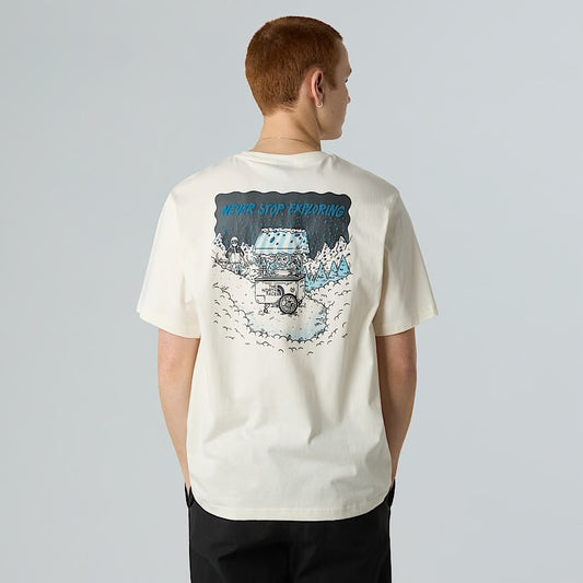 THE NORTH FACE T-shirt descontraída com gráfico powder days - CARISMAstore