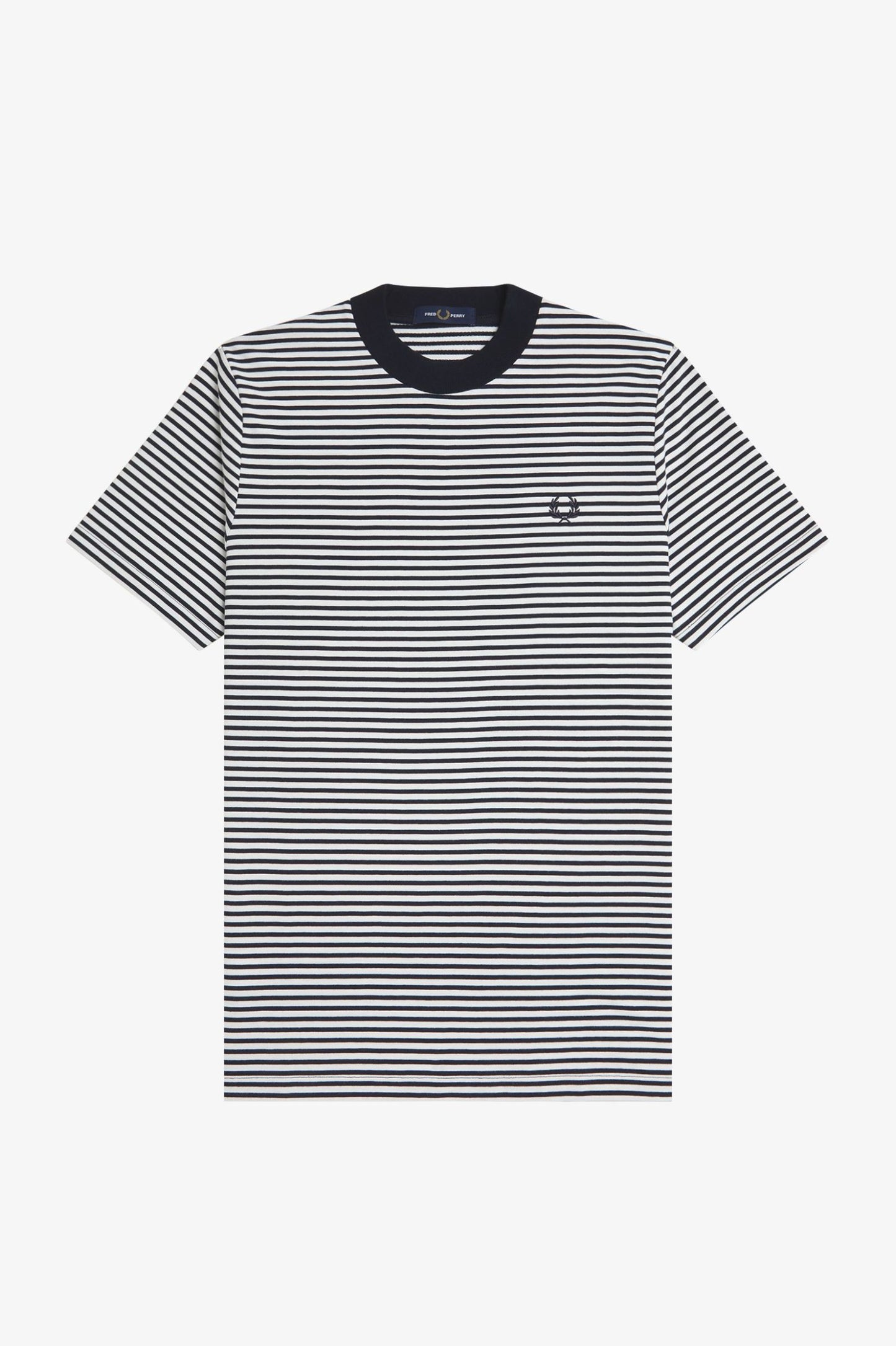 FRED PERRY T-shirt pesada com riscas finas - CARISMAstore