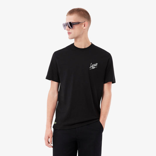 LACOSTE T-shirt em jersey com estampado múltiplo - CARISMAstore