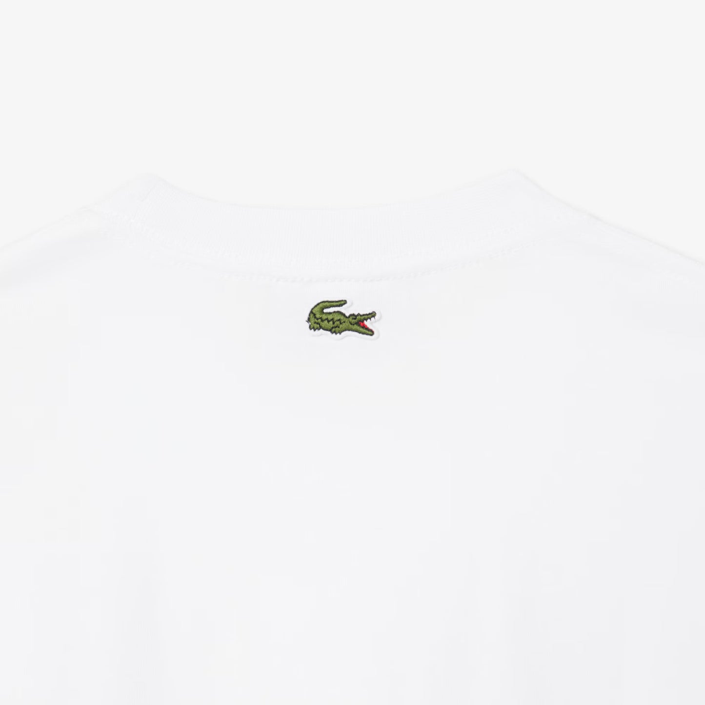 LACOSTE T-shirt com bordado heritage