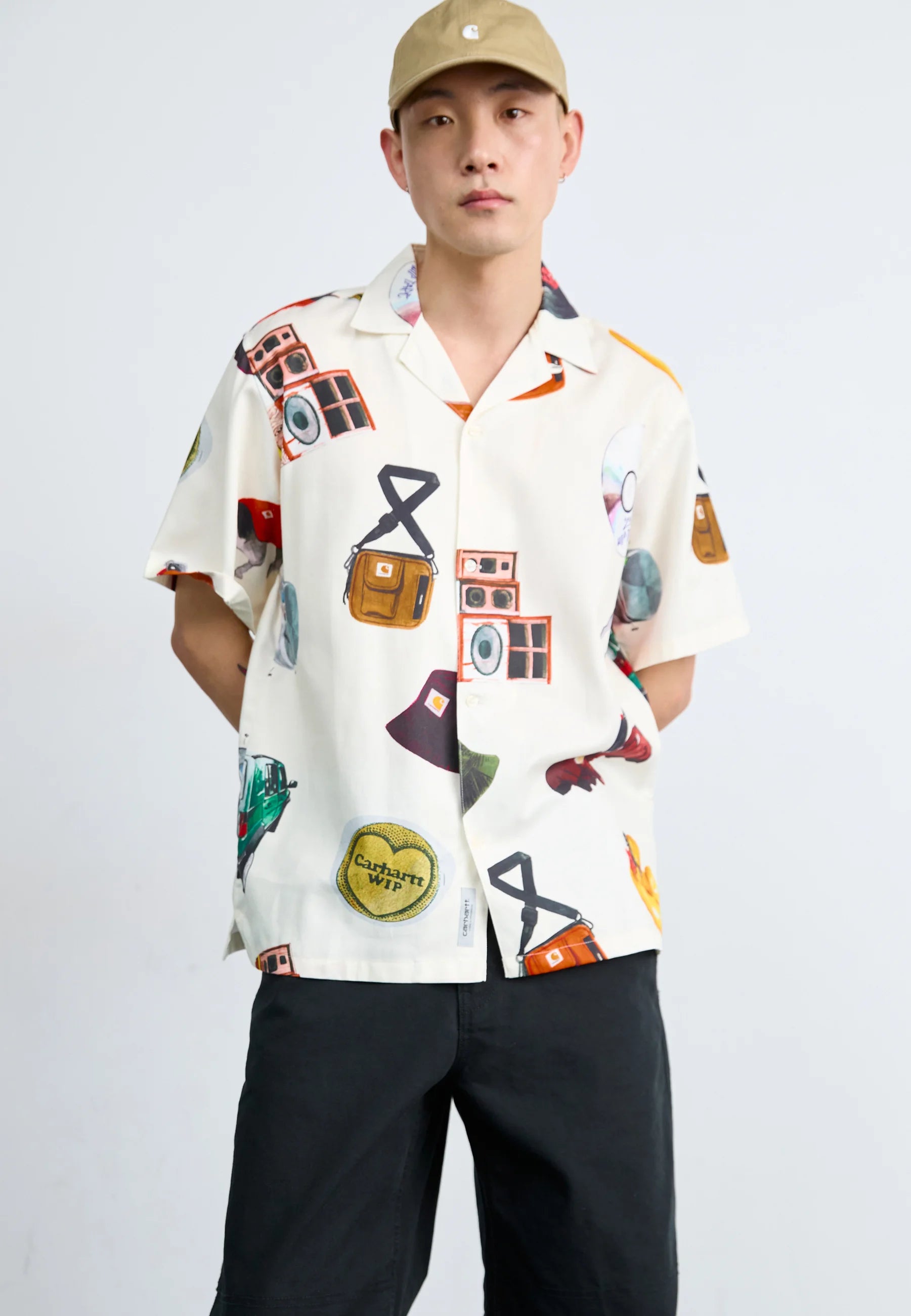 CARHARTT WIP Camisa s/s jacob rochester