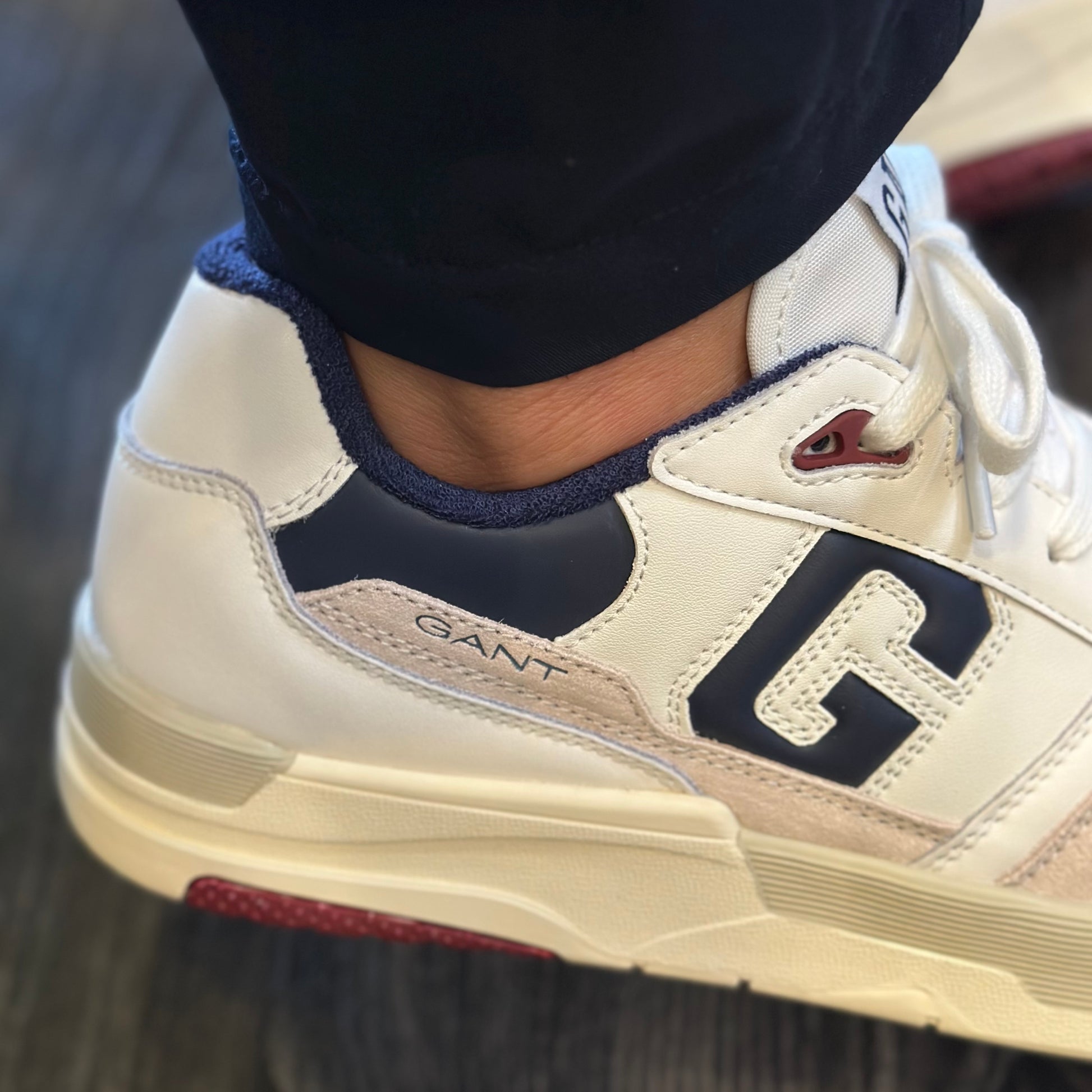 GANT Sapatilhas em pele brookpal - CARISMAstore