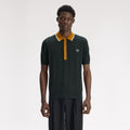 FRED PERRY Polo de malha trançada