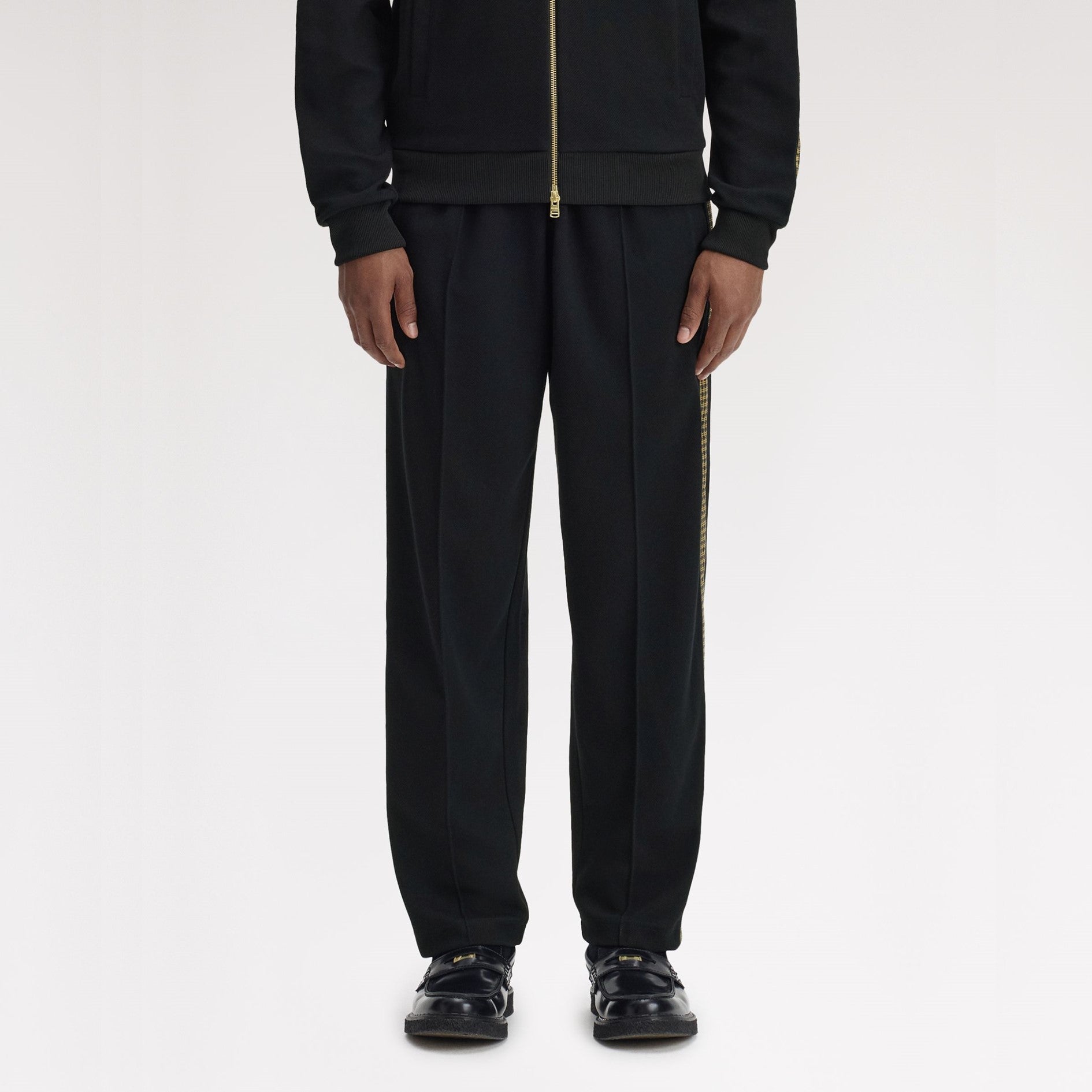 FRED PERRY Calças de fato de treino com fita cruzada