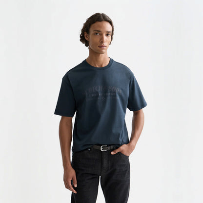 SCOTCH&SODA T-shirt descontraida com estampa artistica