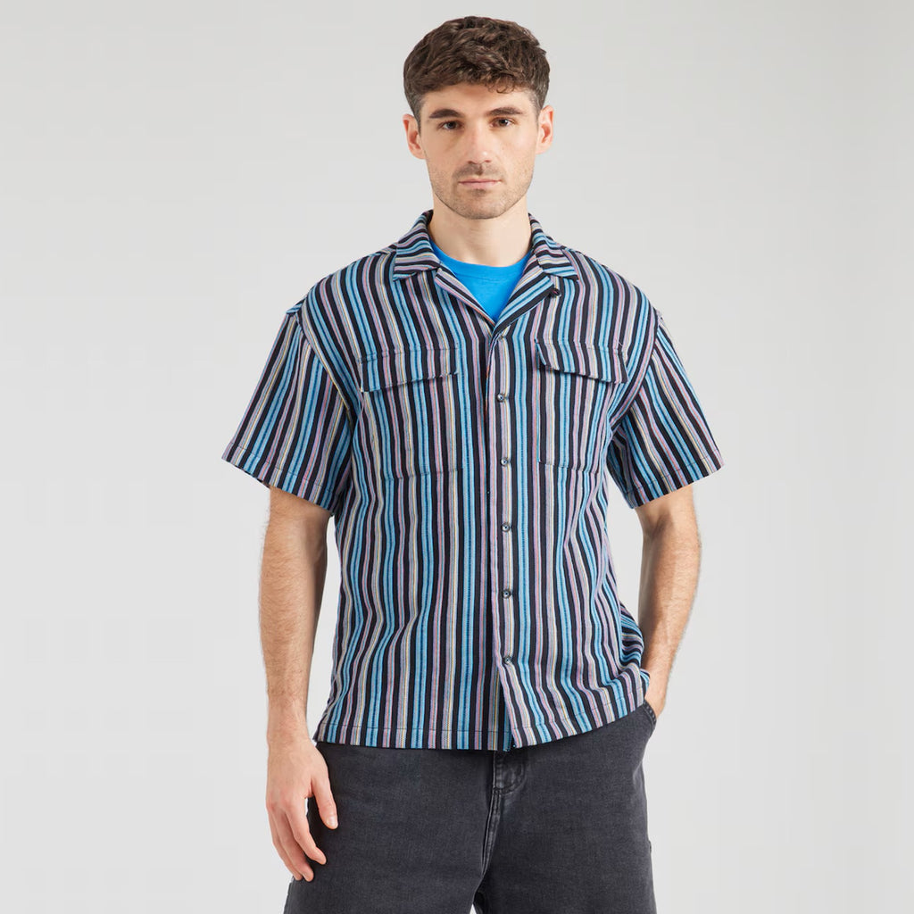 SCOTCH&SODA Camisa listrada em jacquard - CARISMAstore