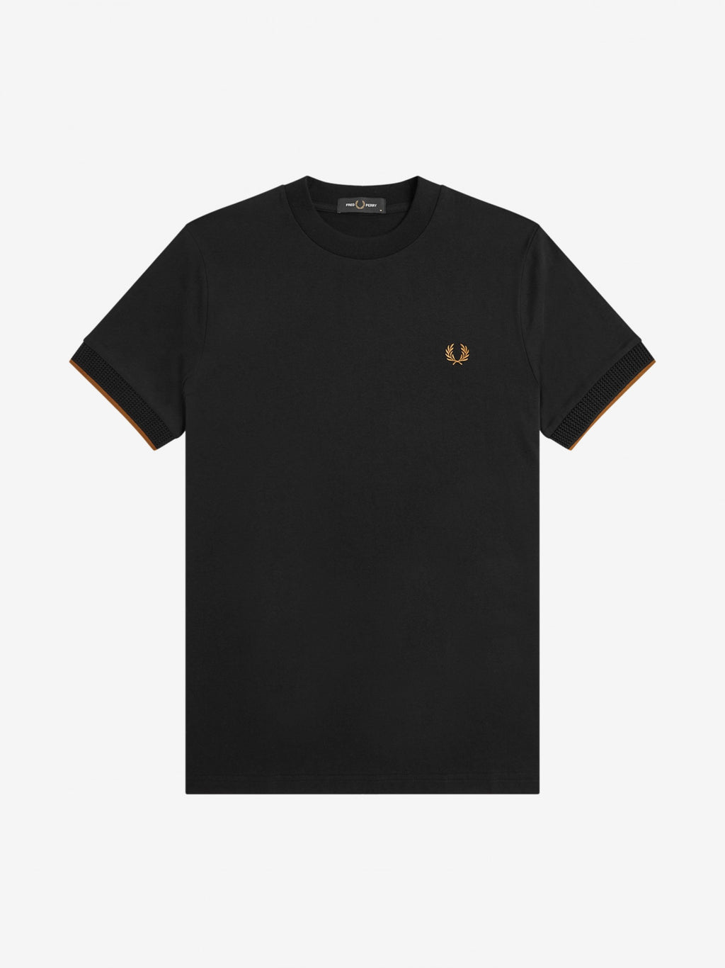 FRED PERRY T-shirt mesh cuff