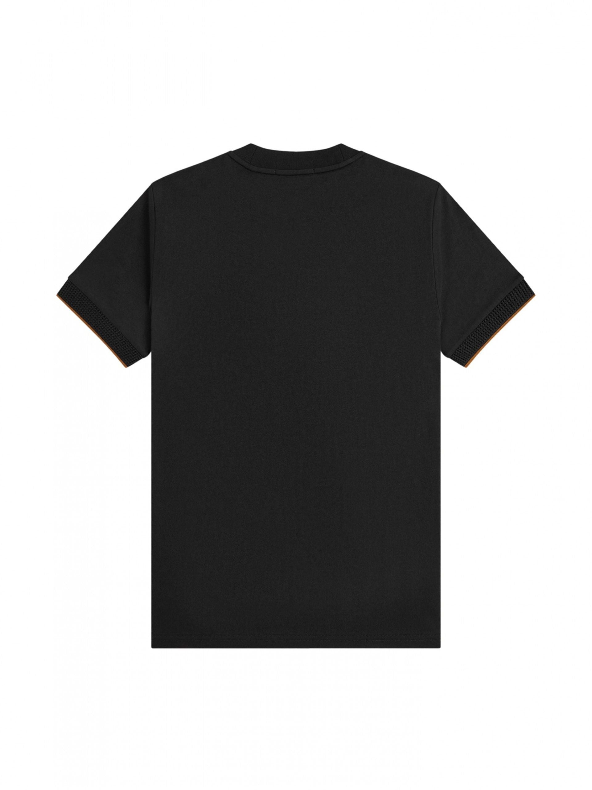 FRED PERRY T-shirt mesh cuff