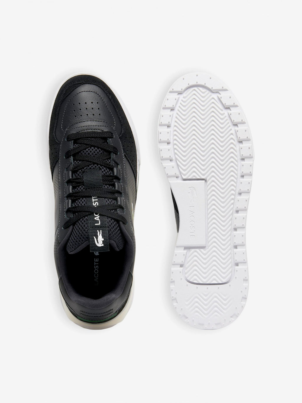 LACOSTE Sapatilhas slam break de pele