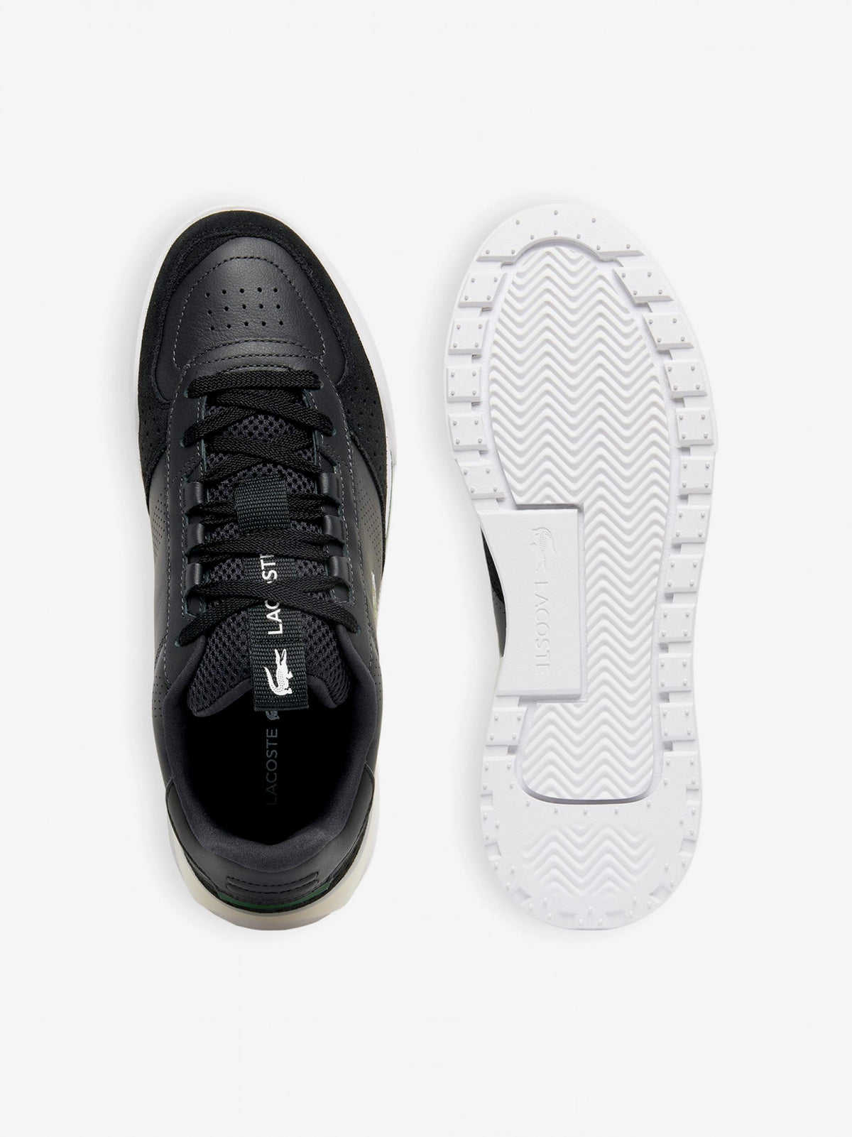 LACOSTE Sapatilhas slam break de pele
