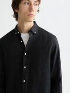 SCOTCH&SODA Camisa de linho essentials