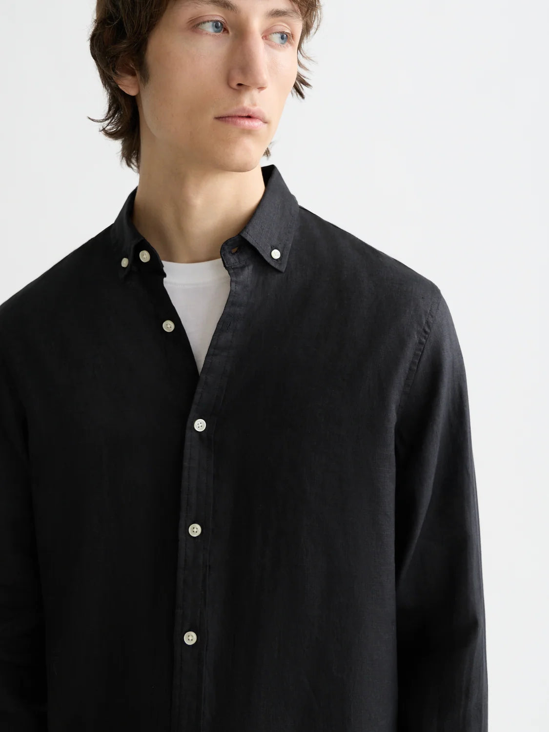 SCOTCH&SODA Camisa de linho essentials
