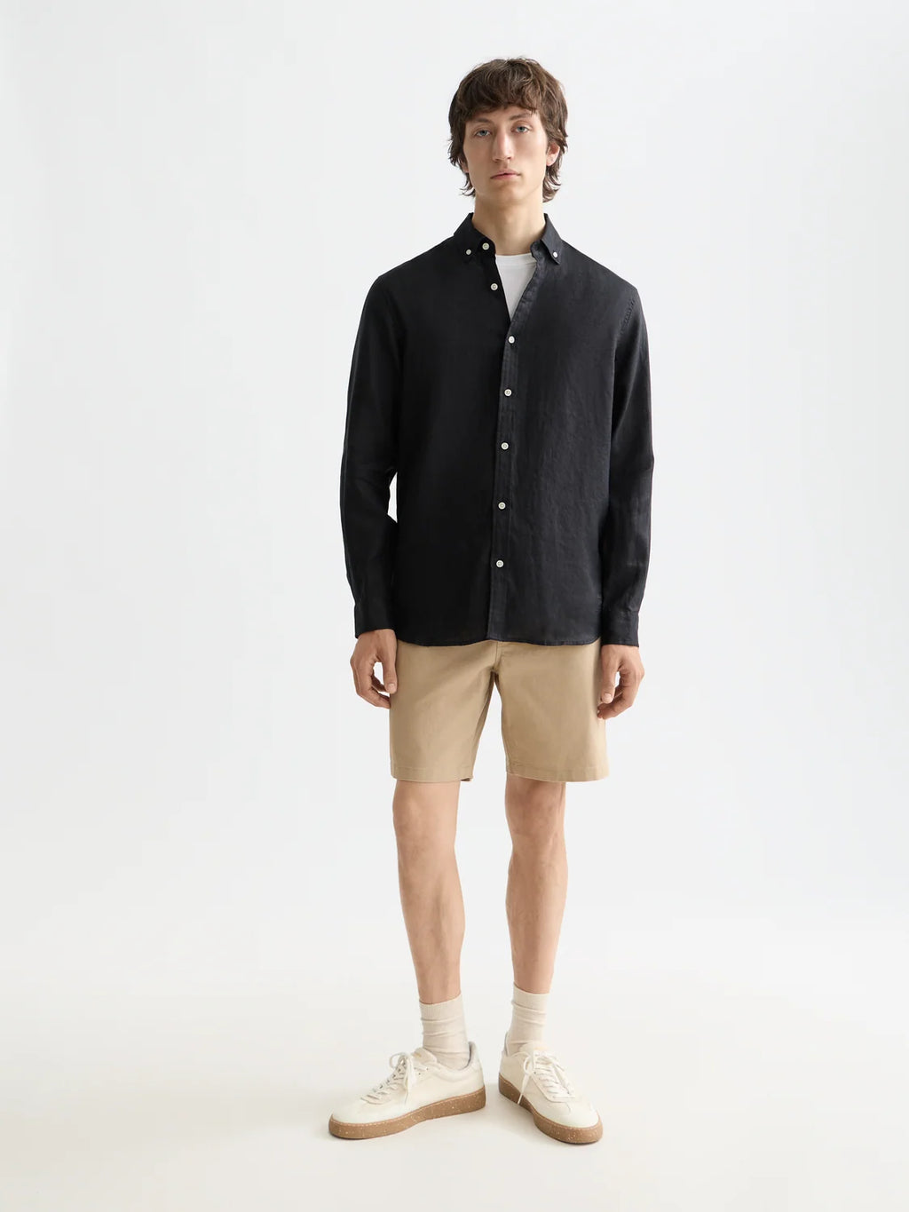 SCOTCH&SODA Camisa de linho essentials