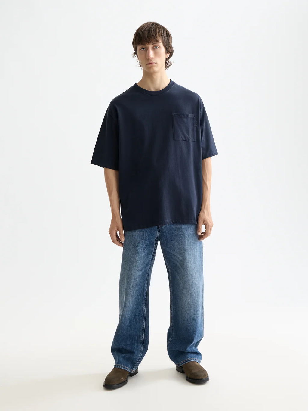 SCOTCH&SODA T-shirt essentials com bolso