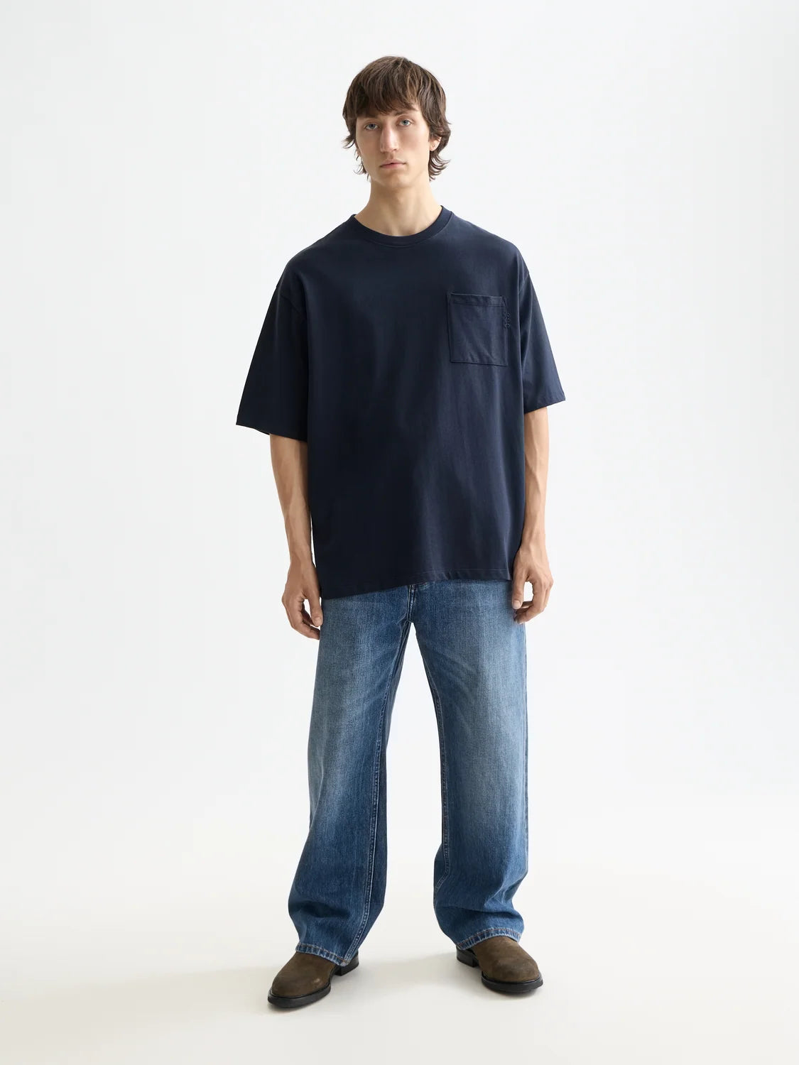 SCOTCH&SODA T-shirt essentials com bolso