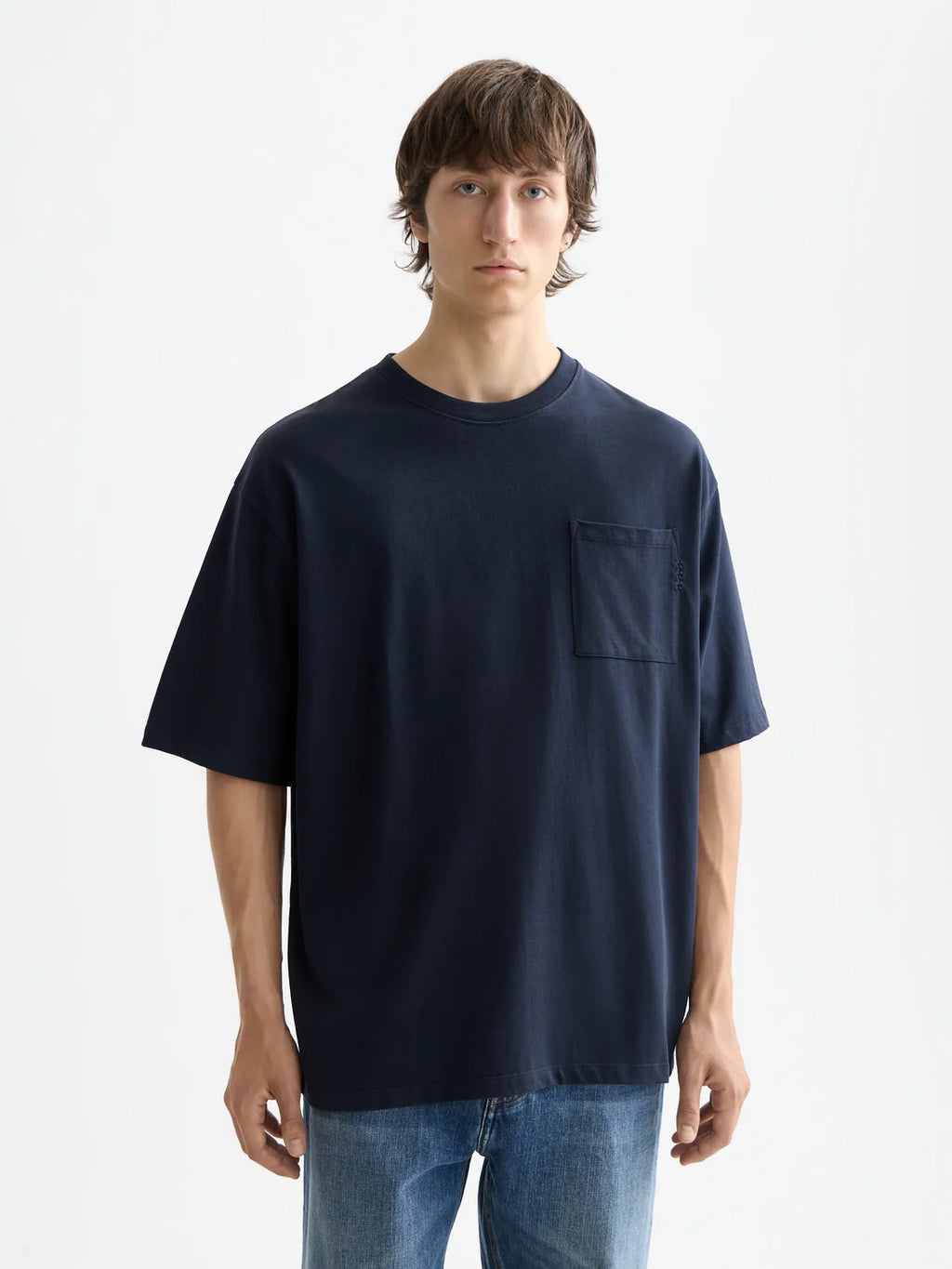 SCOTCH&SODA T-shirt essentials com bolso