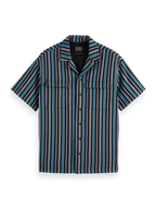 SCOTCH&SODA Camisa listrada em jacquard