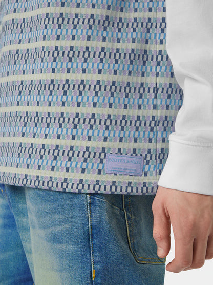 SCOTCH&SODA T-shirt jacquard - CARISMAstore