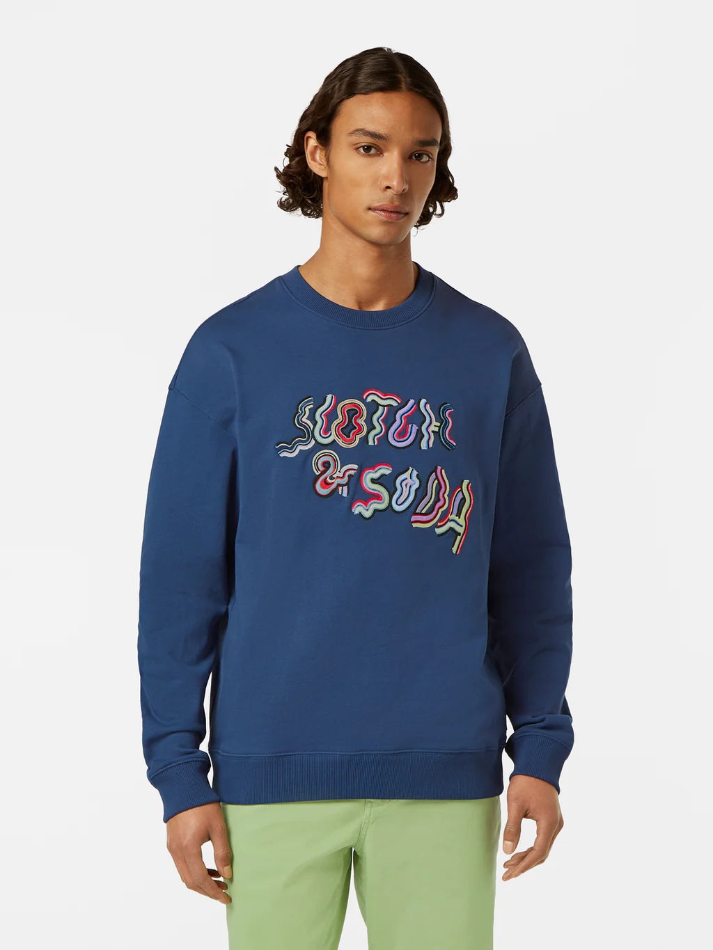 SCOTCH&SODA Camisola com boradado