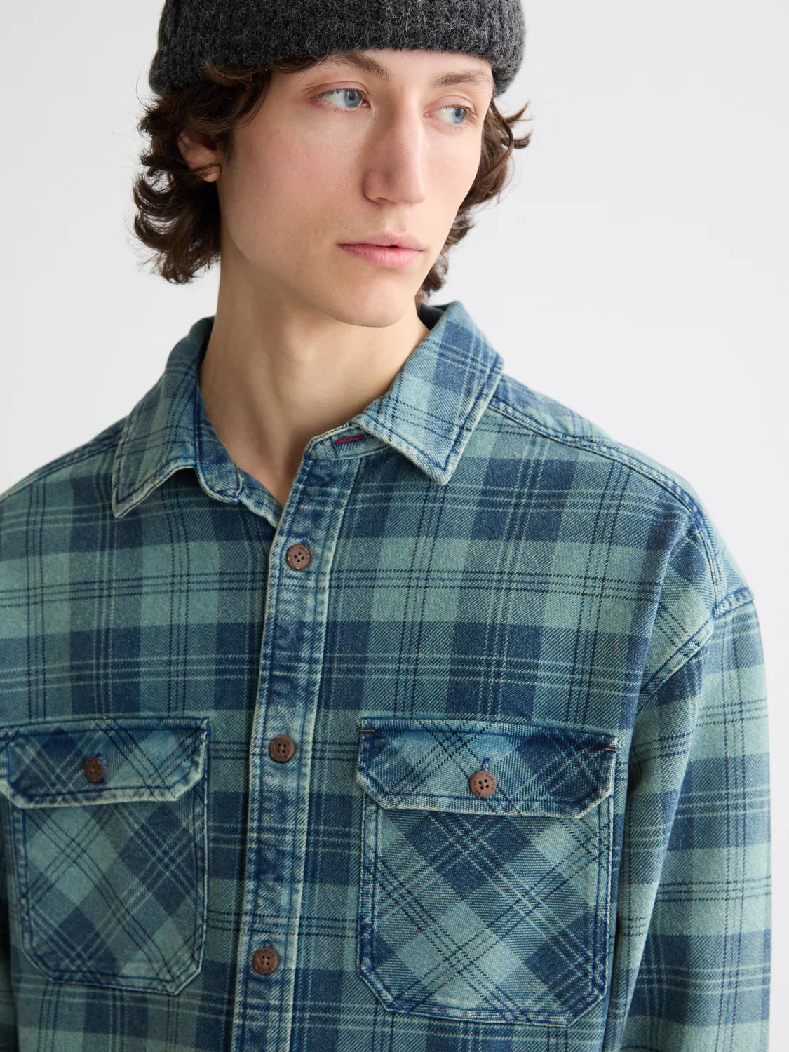 SCOTCH&SODA Overshirt xadrex jeans lavada - CARISMAstore