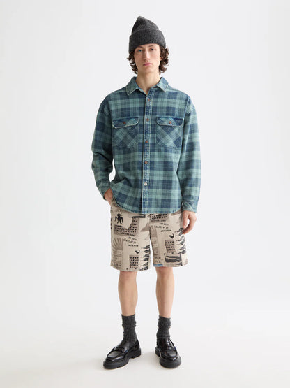 SCOTCH&SODA Overshirt xadrex jeans lavada - CARISMAstore