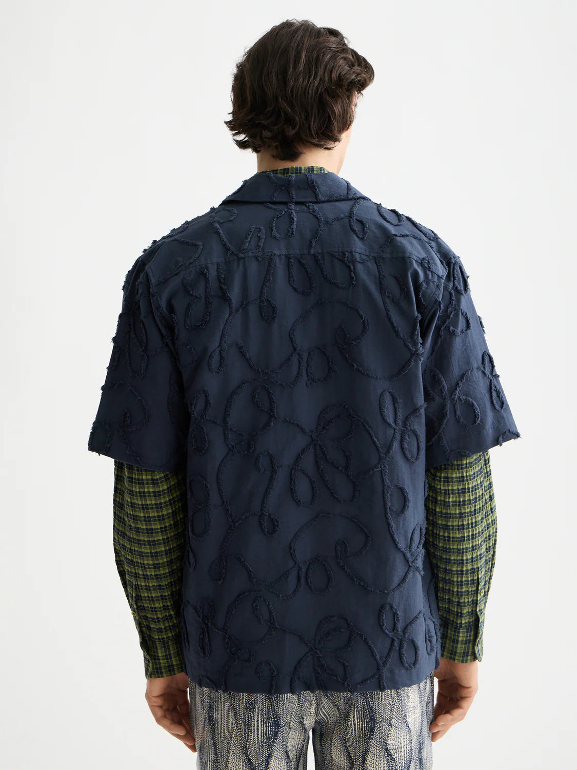 SCOTCH&SODA Camisa jacquard de manga curta - CARISMAstore