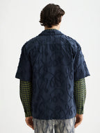 SCOTCH&SODA Camisa com textura jacquard