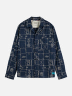SCOTCH&SODA Camisa bordada de corte descontraido