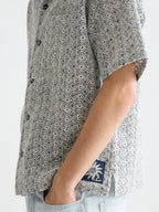 SCOTCH&SODA Camisa bordada e modelagem relaxada