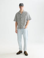 SCOTCH&SODA Camisa bordada e modelagem relaxada