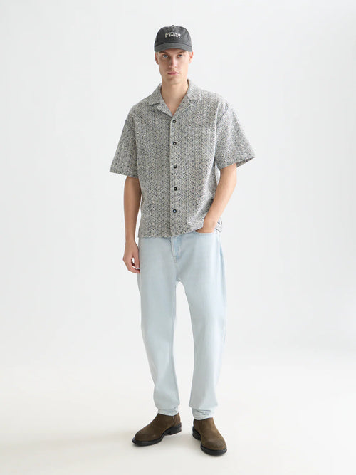 SCOTCH&SODA Camisa bordada e modelagem relaxada