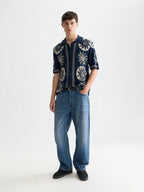 SCOTCH&SODA Polo em jacquard tricotado