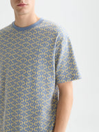SCOTCH&SODA Ta-shirt jacquarddescontraida