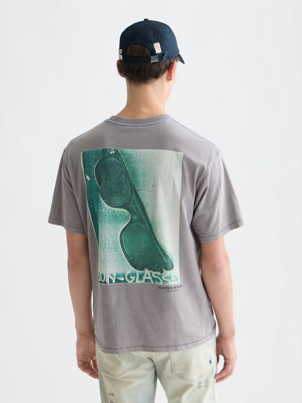 SCOTCH&SODA x Basquiat t-shirt com estampa