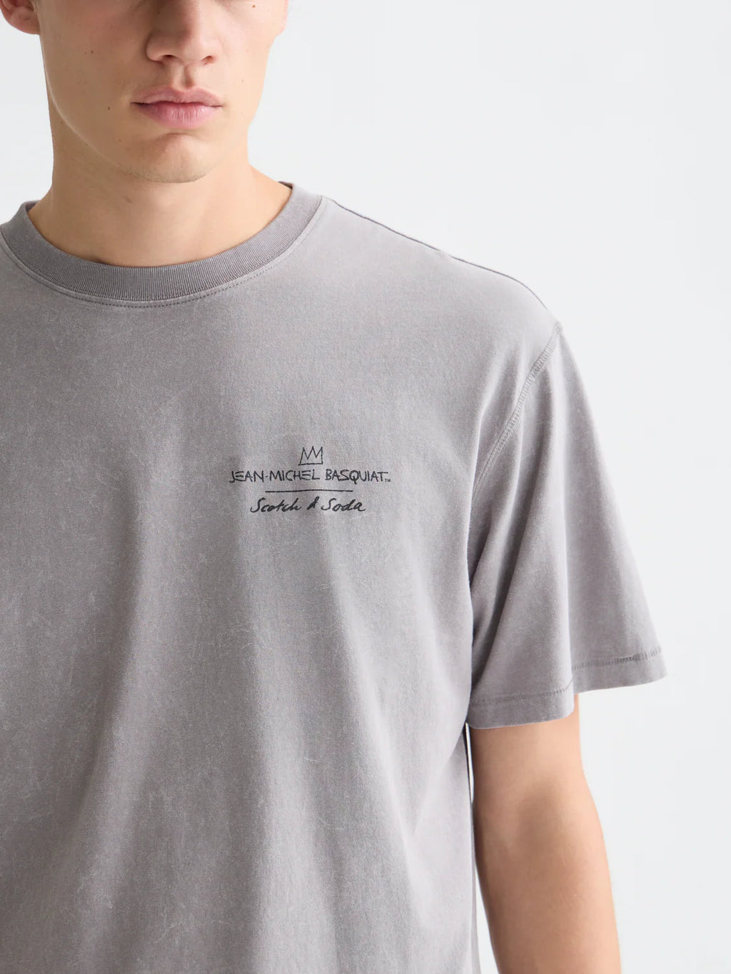 SCOTCH&SODA x Basquiat t-shirt com estampa