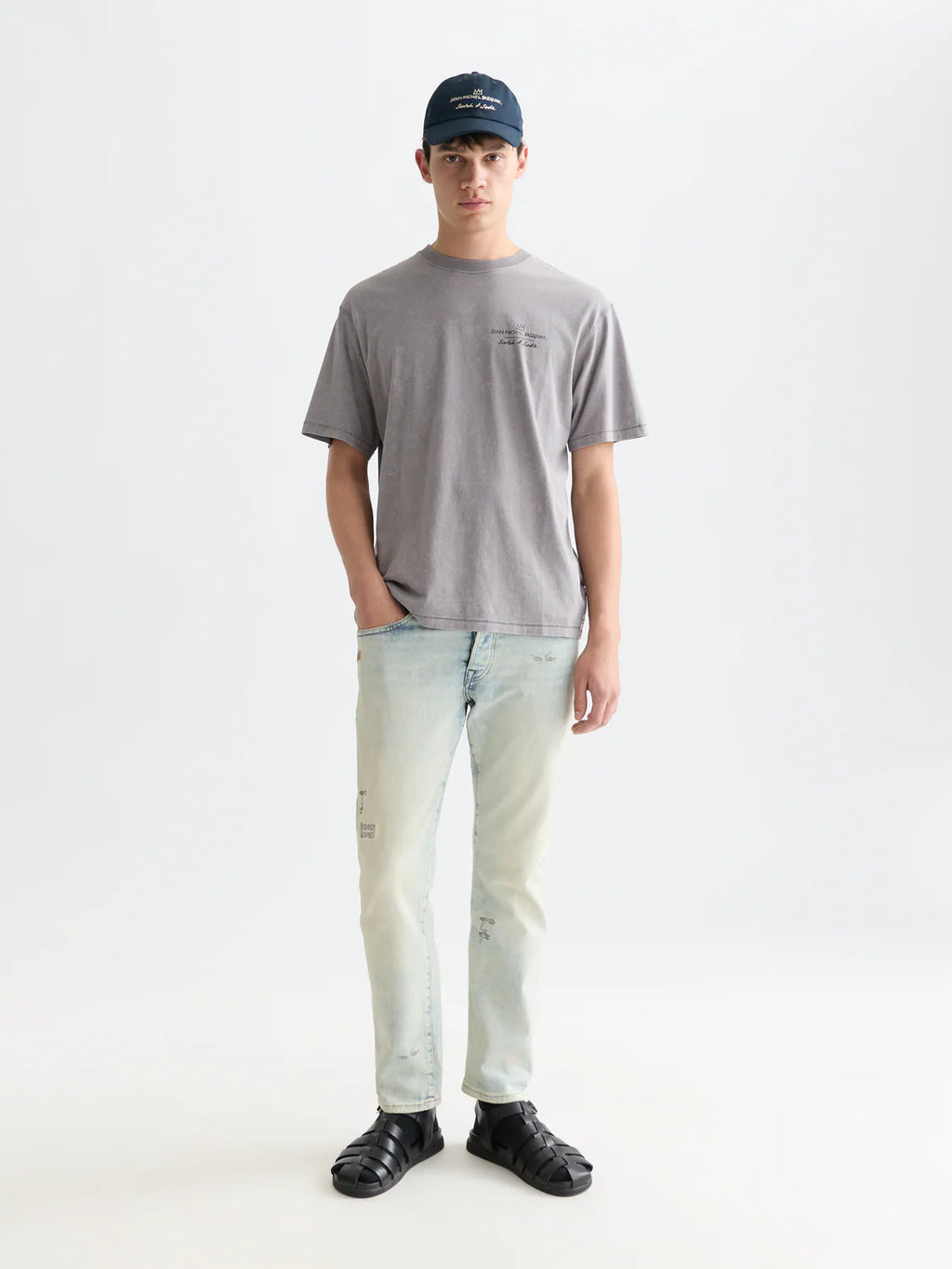 SCOTCH&SODA x Basquiat t-shirt com estampa