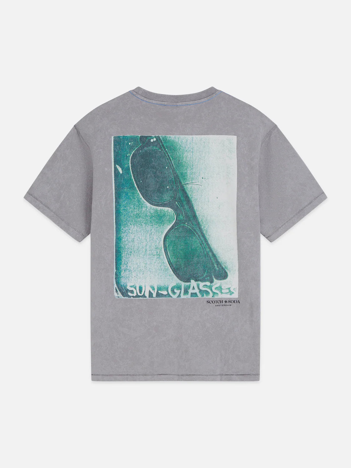 SCOTCH&SODA x Basquiat t-shirt com estampa