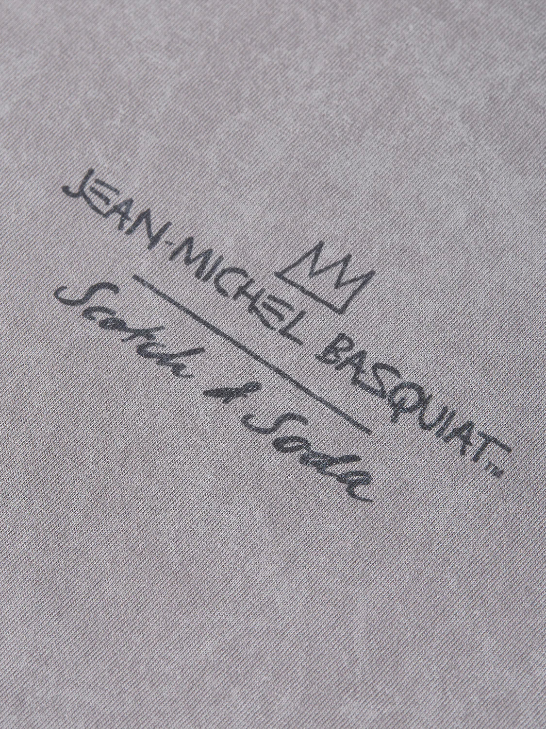 SCOTCH&SODA x Basquiat t-shirt com estampa
