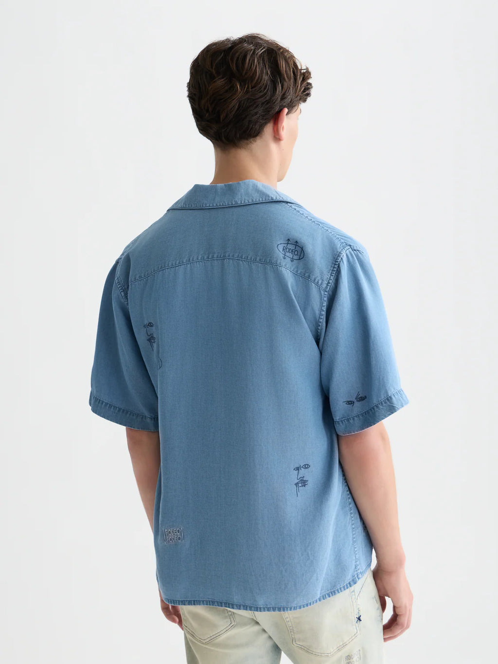 SCOTCH&SODA x Basquiat camisa relaxada
