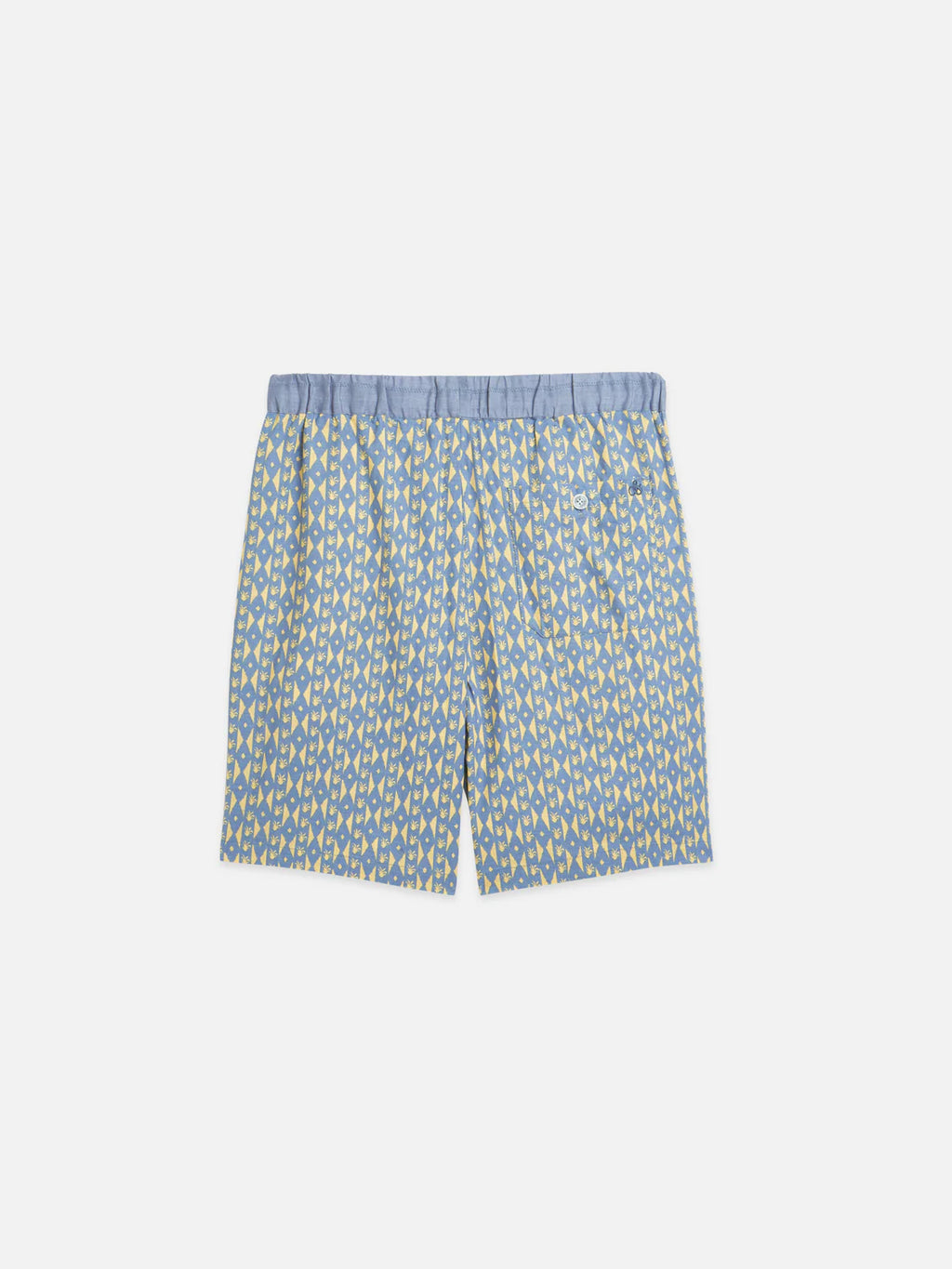 SCOTCH&SODA Bermuda de linho estampado