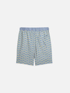 SCOTCH&SODA Bermuda de linho estampado