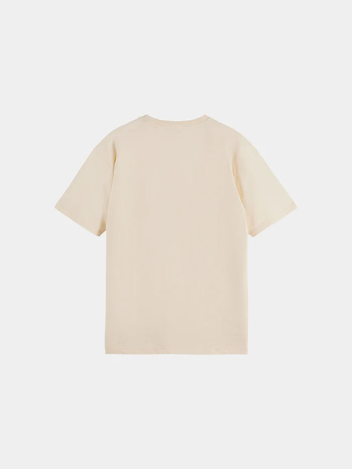 SCOTCH&SODA T-shirt descontraida com estampa artistica