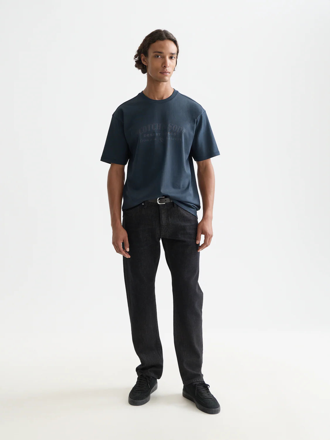 SCOTCH&SODA T-shirt descontraida com estampa artistica